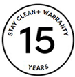 GARANTIE DE RÉSISTANCE À L’EAU**
Avec la garantie de résistance à l’eau de 15 ans pour les 
parquets avec StayClean+, vous profitez vraiment de la 
perfection du bois.