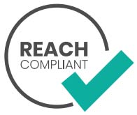 REACH compliant : Produit conforme à la réglementation européenne REACH, garantissant l’absence de substances chimiques dangereuses pour la santé et l’environnement.