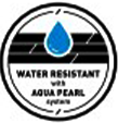 Le système AQUA PEARL rend le sol résistant à l’eau et à 
toutes sortes de liquides. Il garantit que le sol résiste aux 
liquides stagnants jusqu’à 24 heures. Les multiples activités quotidiennes dans la maison peuvent être menées à 
bien et, si un accident n’est pas réparé immédiatement, le 
sol s’en tire sans dommage.