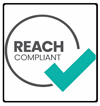 REACH COMPLIANT : Produit conforme à la réglementation européenne REACH, garantissant l’absence de substances chimiques dangereuses pour la santé et l’environnement.